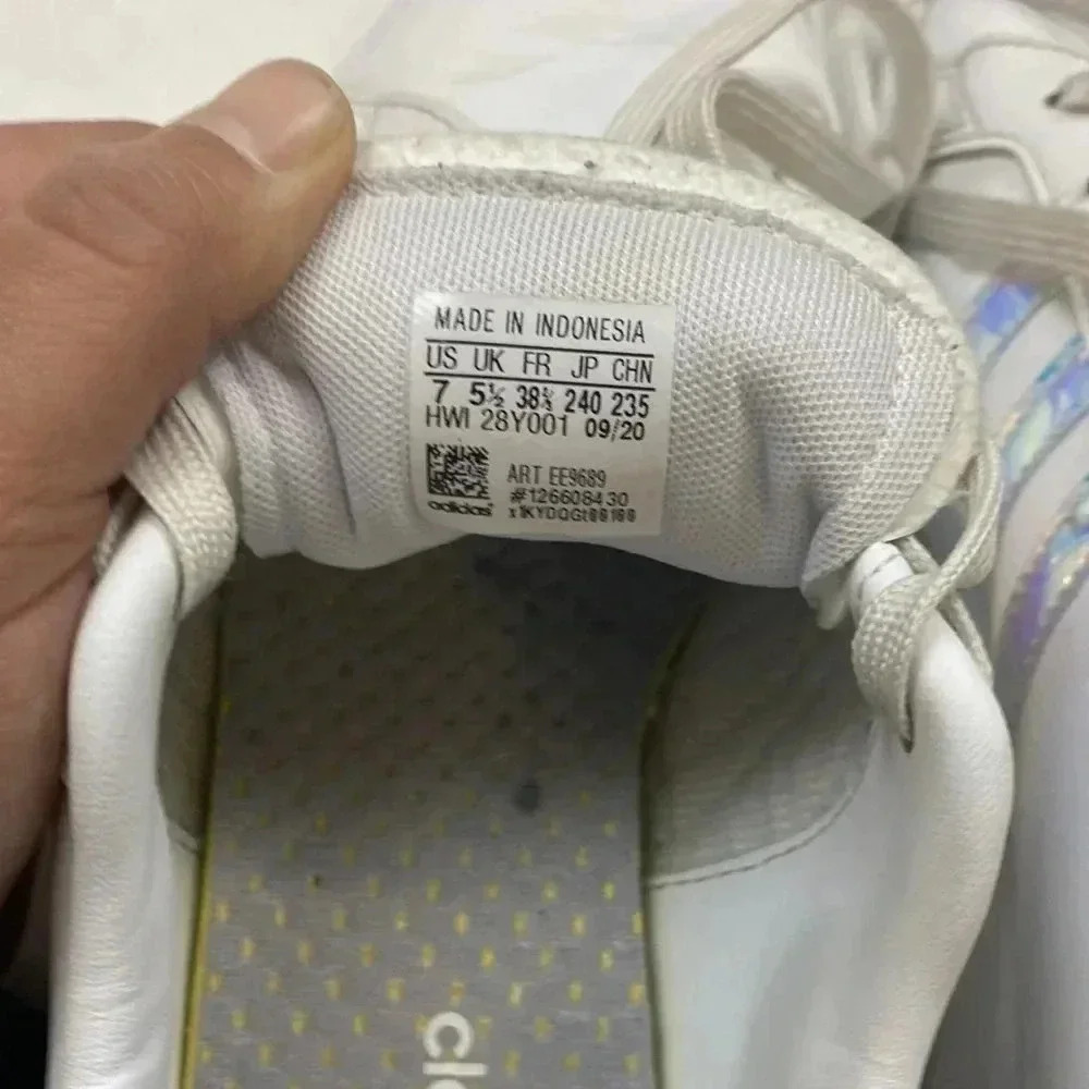 Adidas grand court holographic sneakers - Picture 7 of 12